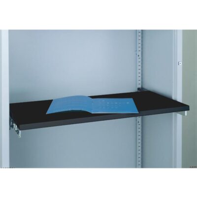 Qube by Bisley Roll Out Shelf Grey