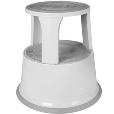 ValueX Metal Step Stool Grey