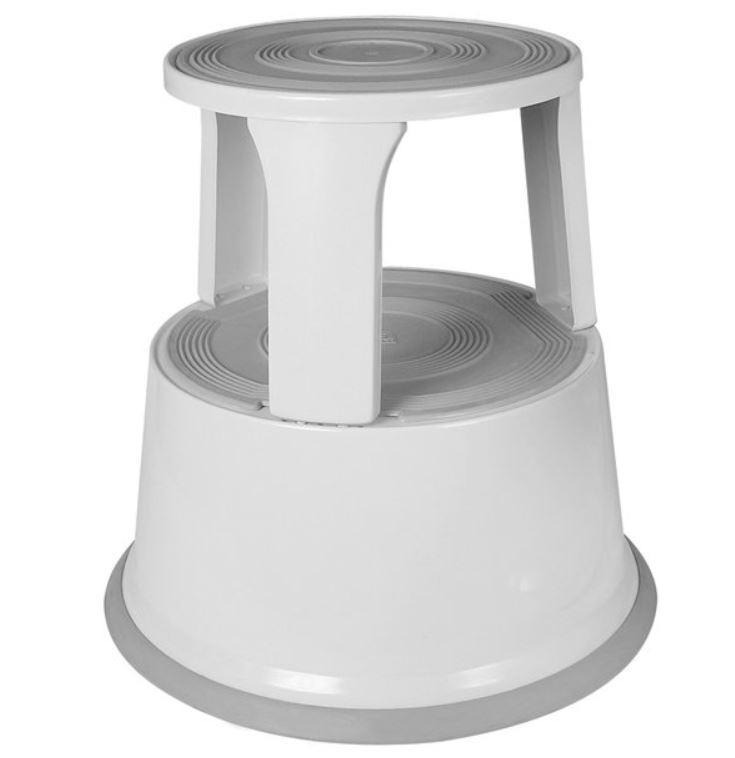 ValueX Metal Step Stool Grey