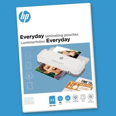 HP Everyday Lam Pouch A3 80mic PK25