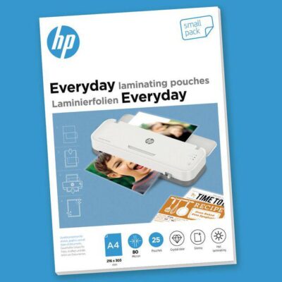 HP Everyday Lam Pouch A4 80mic PK25