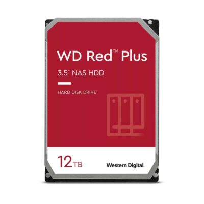 12TB Red Plus SATA 3.5in 7200RPM Int HDD