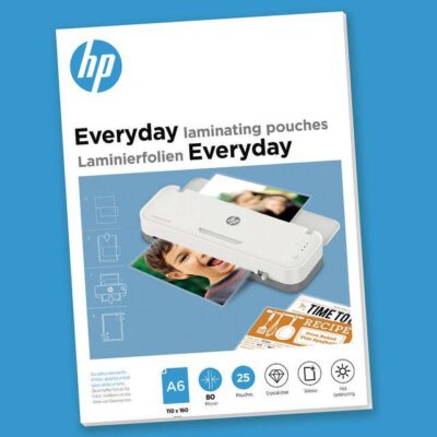 HP Everyday Lam Pouch A6 80mic PK25