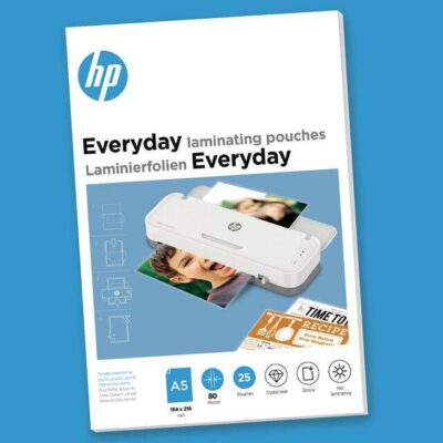 HP Everyday Lam Pouch A5 80mic PK25