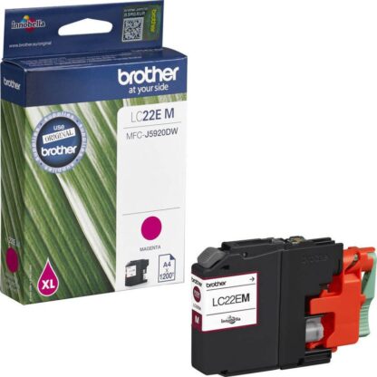 Brother LC22EM Ink Magenta 1.2K pages