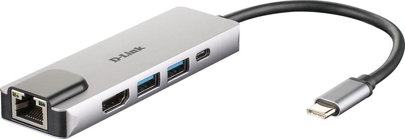 5in1 USB C Dock HDMI Ethernet GigE PD