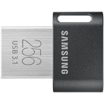 256GB Fit Plus USB3.1 Black Flash Drive