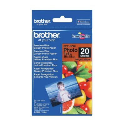 Brother BP71GP20 Glossy paper White