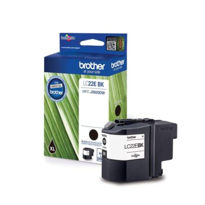 Brother LC22EBK Ink black 2.4K pages