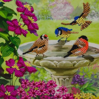 Crysta Art Birds 18x18cm Card