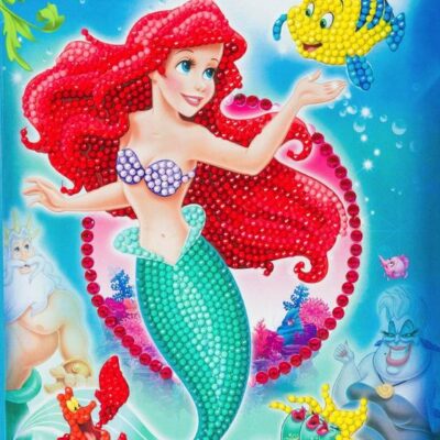Crystal Art The Little Mermaid Notebook
