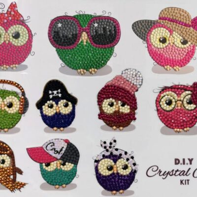 CA Owl Life 21x27cm Sticker Set