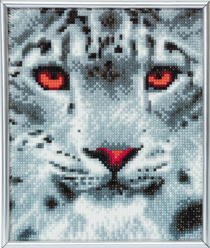 CA Snow Leopard 21x25cm Picture Frame