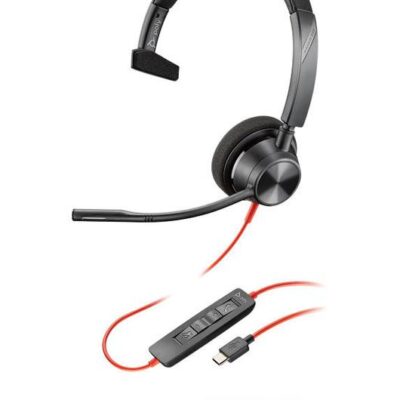 Poly Blackwire 3310 USB C Wired Headset