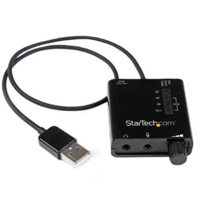 USB Stereo Audio Adapter Ext Sound Card