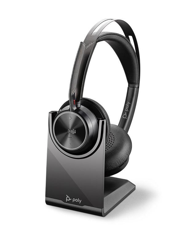 Voyager Focus 2 MS Teams Headset + Stand