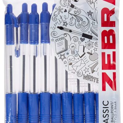 Z Grip Ballpoint Pen Blue PK10