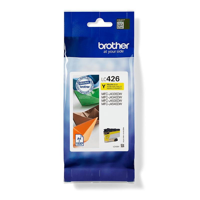 Brother LC424 Yellow Ink Cart 750 pages