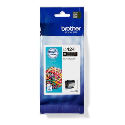 Brother LC424 Black Ink Cart 750 pages