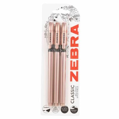 Z Grip Rose Gold Smooth BK PK3