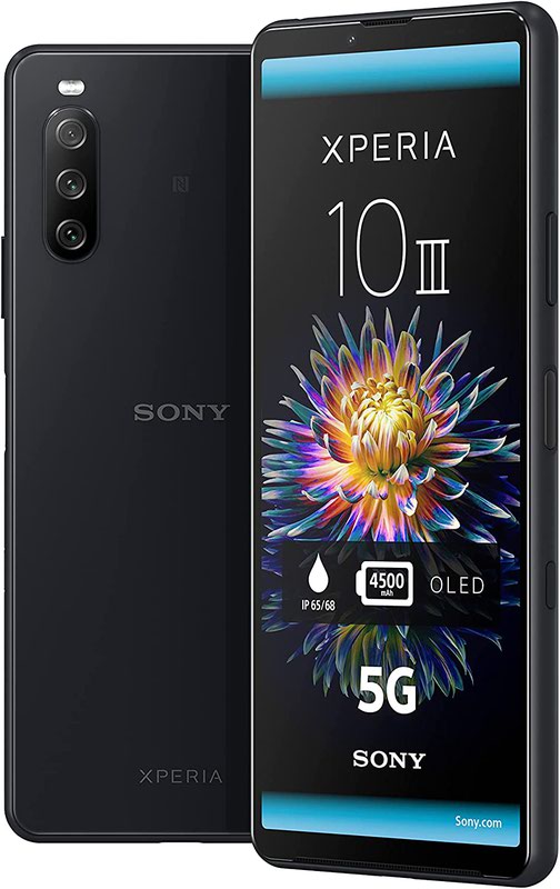 Xperia 10iii 5G 6GB 128GB Dual Sim Black