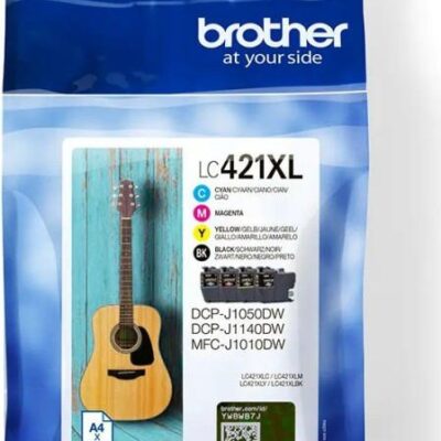 Brother LC421XL Value Pack High Yd Ink C