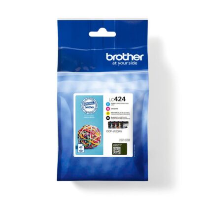 Brother LC424 Value PK Ink Car 750 pages