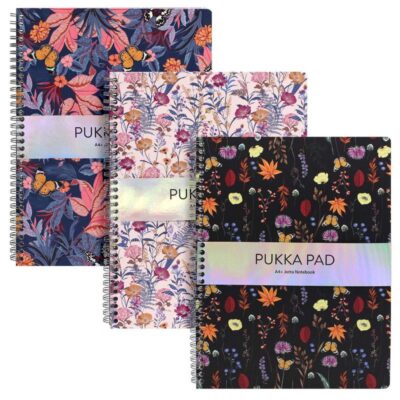 Pukka Bloom A4+ Jotta Book Asstd PK3