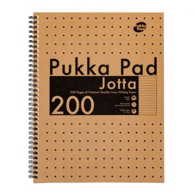 Pukka Kraft A4 200 Page Jotta Book PK3