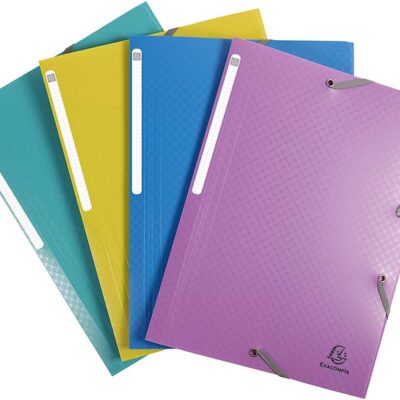 Forever Yng Elast 3 Flap Folder Asst PK4