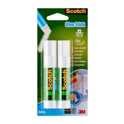 Scotch Permanent Glue Stick 8g PK2
