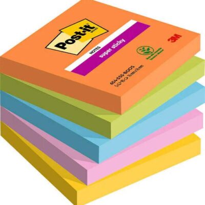 Post it Super Sticky Boost 76x76 PK5