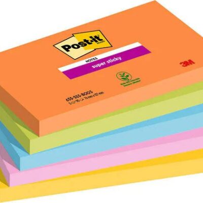 Post it Super Sticky Boost 76x127 PK5