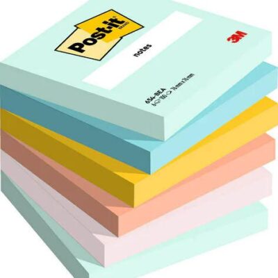 Post it Notes Beachside 76x76mm PK6