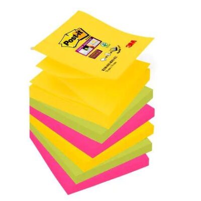 Post it Stick Z Note Carnival 76x76 PK6
