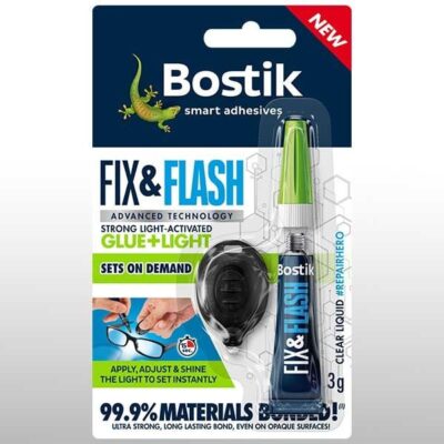 Bostik Fix and Flash with 3g Glue