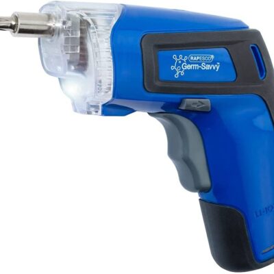 Antibac Cordless Screwdriver Blue