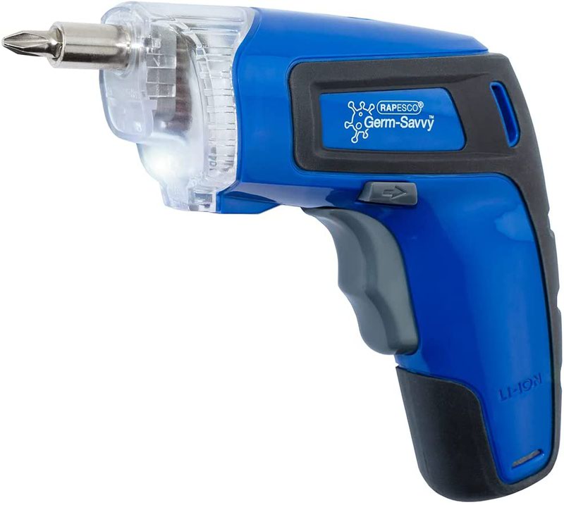 Antibac Cordless Screwdriver Blue