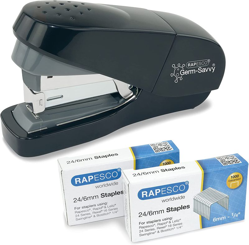 ECO Less Effort Flat Clinch Stapler