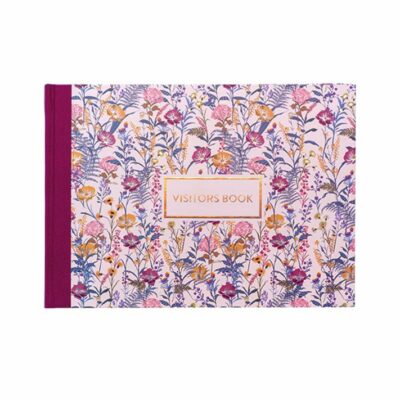 Pukka Bloom Visitors Book A4 Cream