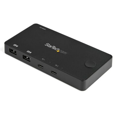 2 Port USB C KVM Switch 4K HDMI USB C