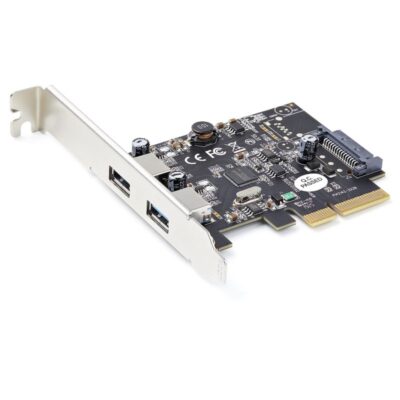 2 Port USB PCIe Card 10Gbps port USB A