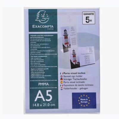 Exacompta Slanted Sign Holdr A5 Portrait