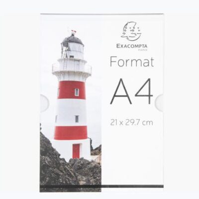 Exacompta Wall Sign Holder A4 Portrait