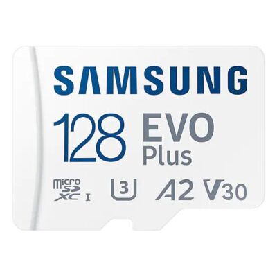 128GB EVO Plus V30 A1 MicroSDXC and AD