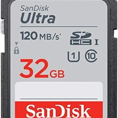 32GB Ultra 120MBs SDHC Memory Card