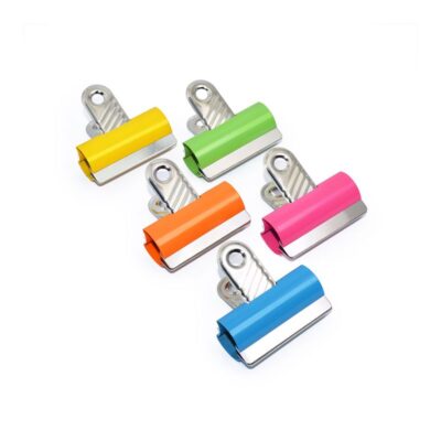 Coloured Letter Clips Assorted Pack 10
