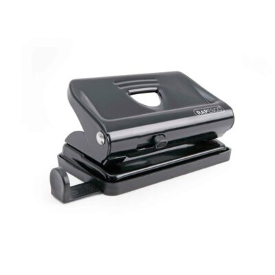 810 2 Hole Metal Punch 12 Sheets Black
