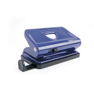 2 Hole Metal Punch 12 Sheets Blue