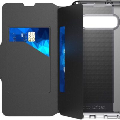 Evo Wallet Black Galaxy S10 Phone Case